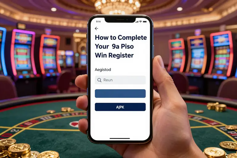 How to Complete Your 9a Piso Win Register